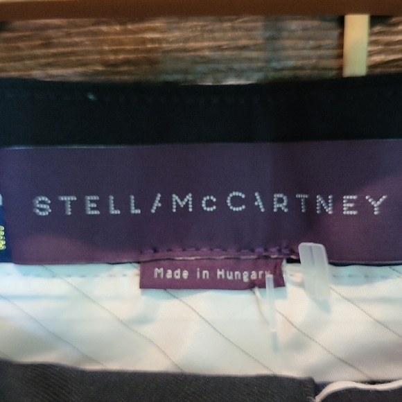 Stella McCartney Black Straight Leg Pants - Picture 2 of 7